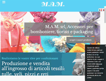 Tablet Screenshot of mamsrl.eu